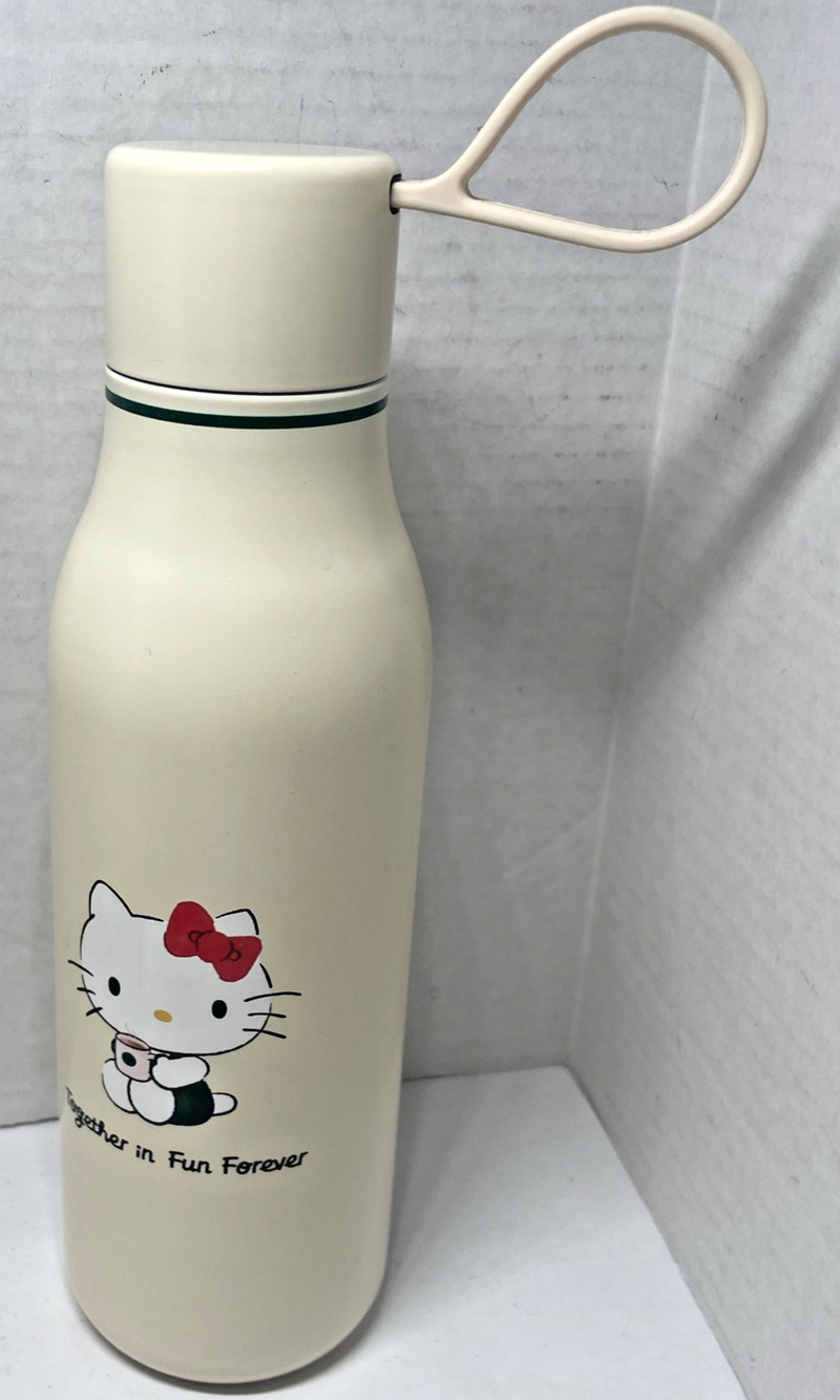 Starbucks x Hello Kitty Stainless Steel Insulated Water Bottle Limited Ed. READ